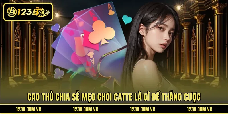 Cao thủ chia sẻ mẹo chơi Catte là gì để thắng cược