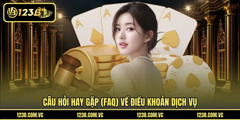 Câu hỏi hay gặp (FAQ) về điều khoản dịch vụ