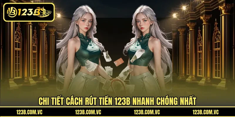 Chi tiết cách rút tiền 123B nhanh chóng nhất