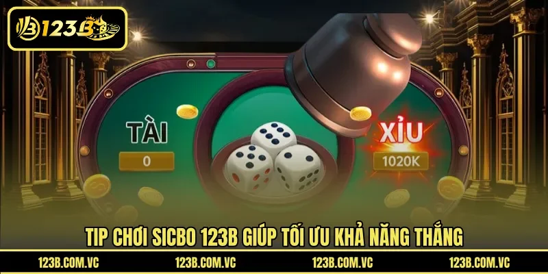 Tip chơi Sicbo 123B giúp tối ưu khả năng thắng